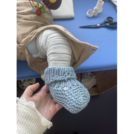 Babysko: egnet til gips og skinner, 0 til 18 måneder