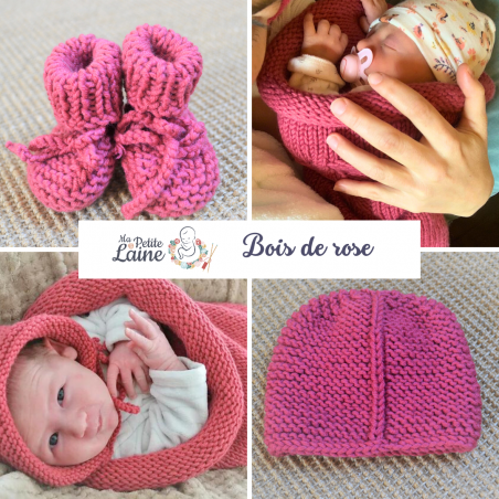 Kit de tricô para bebê: kit de nascimento para tricotar