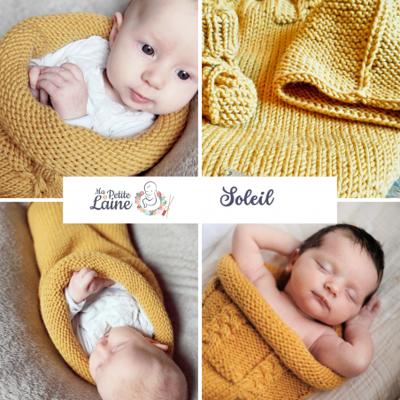 Kit de tricô para bebê: kit de nascimento para tricotar