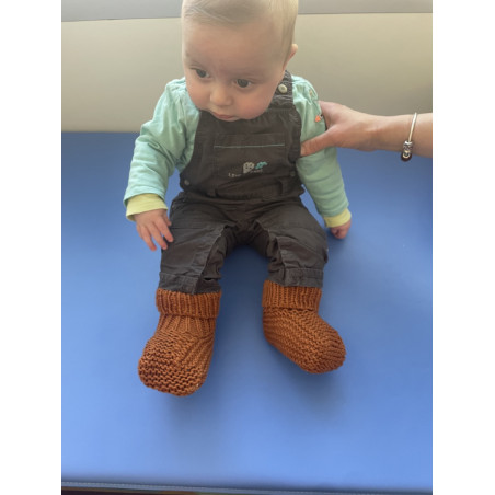 Moldes de botinhas para bebê: adequados para gesso e talas, de 0 a 18 meses