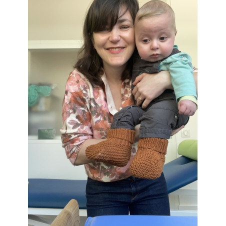 Moldes de botinhas para bebê: adequados para gesso e talas, de 0 a 18 meses