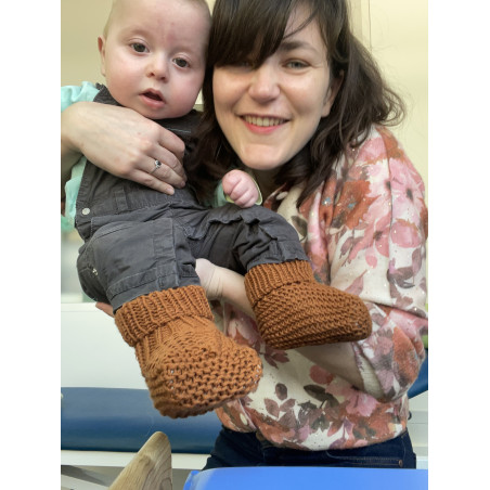 Moldes de botinhas para bebê: adequados para gesso e talas, de 0 a 18 meses