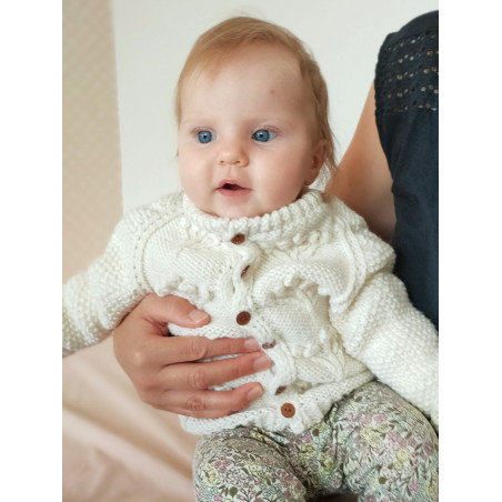 Kit "Estou tricotando um cardigan de bebê para ir ao baile"