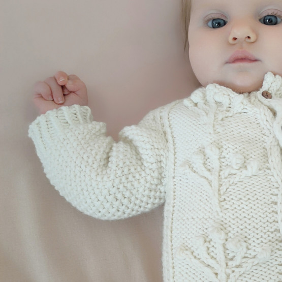 Kit "Estou tricotando um cardigan de bebê para ir ao baile"