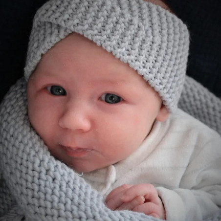 Mamma, Baby, Barn Pannbandsmönster