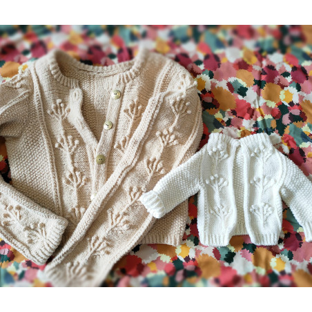 Kit "Estou tricotando um cardigan de bebê para ir ao baile"