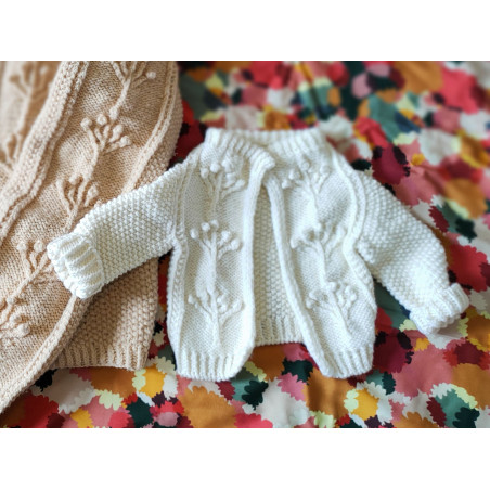 Kit "Estou tricotando um cardigan de bebê para ir ao baile"