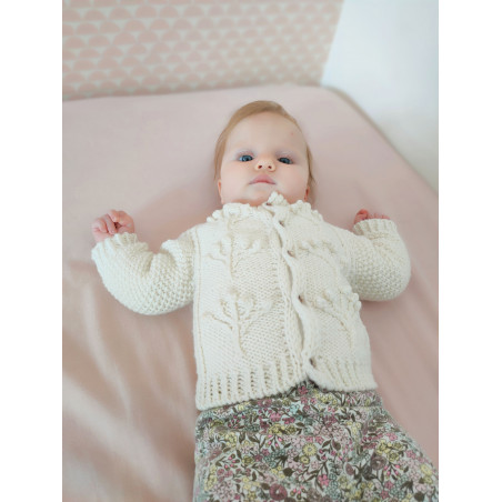 Kit "Estou tricotando um cardigan de bebê para ir ao baile"