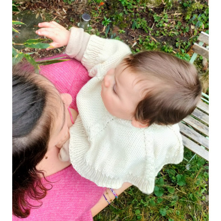 Molde digital: capa e gorro ajustáveis para bebê de 2 a 18 meses