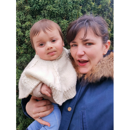 Molde digital: capa e gorro ajustáveis para bebê de 2 a 18 meses