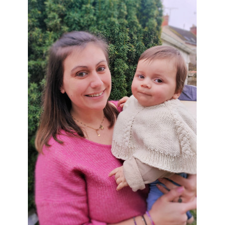 Molde digital: capa e gorro ajustáveis para bebê de 2 a 18 meses