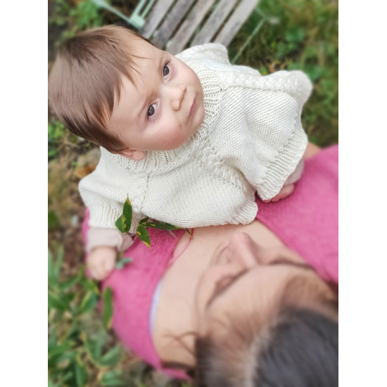 Molde digital: capa e gorro ajustáveis para bebê de 2 a 18 meses