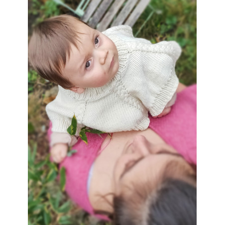 Molde digital: capa e gorro ajustáveis para bebê de 2 a 18 meses