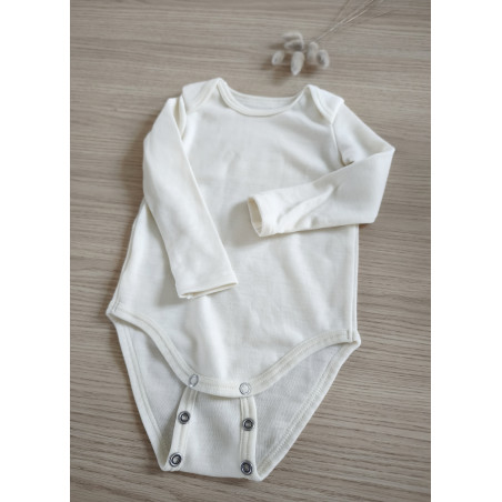 Body 100% lã merino Grow-With-Me - Fabricado na França
