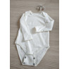 100% merinould Grow-With-Me bodysuit - Lavet i Frankrig
