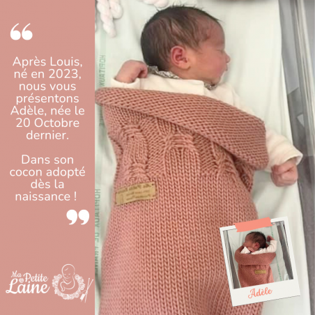 Mijn Ma Petite Laine cocon: Zacht, effectief inbakeren
