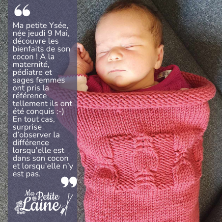 Mijn Ma Petite Laine cocon: Zacht, effectief inbakeren