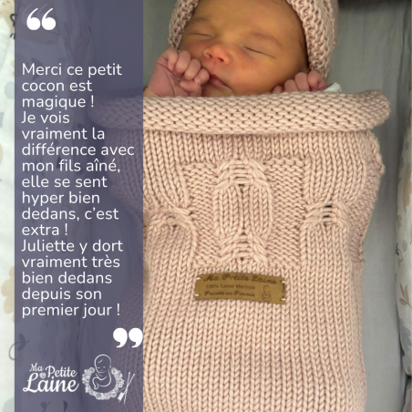 Mijn Ma Petite Laine cocon: Zacht, effectief inbakeren