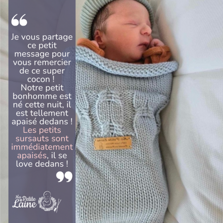 Mijn Ma Petite Laine cocon: Zacht, effectief inbakeren