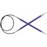 Strikkepind 4,5 mm: 120 cm kabel til kappe og sovepose