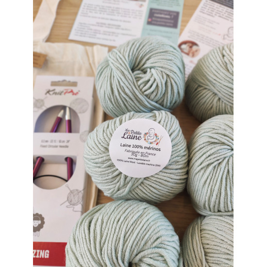 Kit "Je tricote mon cocon"