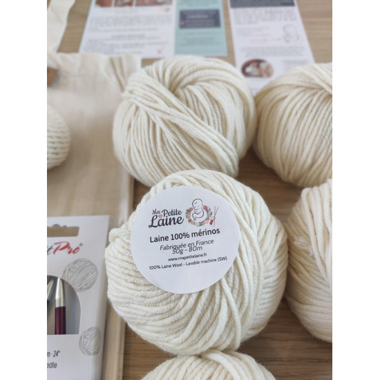 Kit "Je tricote mon cocon"