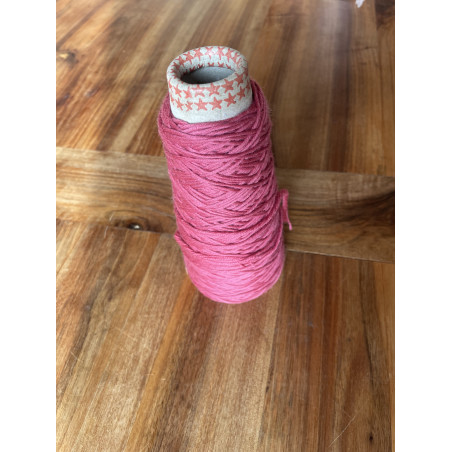 Le cône de laine anti-gaspi : BOIS DE ROSE