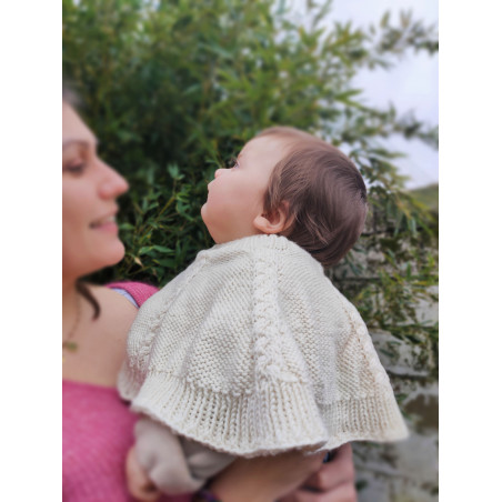Kit de Tricô: Capa Cresce Comigo do Super Bebê