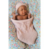 Gorro ajustable 0-6 meses: perfecto para bebé, suave lana merino