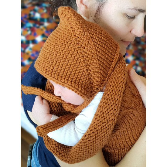 "Ik brei de begeleidersmuts" kit "Ik brei de begeleidersmuts" kit