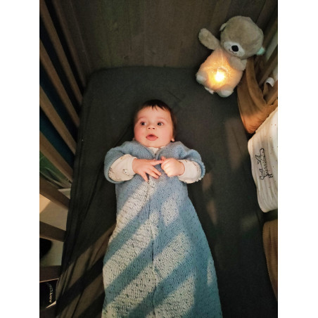 Kit de tricô: O saco de dormir evolutivo de 6 a 18 meses