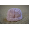 Gorro ajustável 0-6 meses: perfeito para bebês, lã merino macia