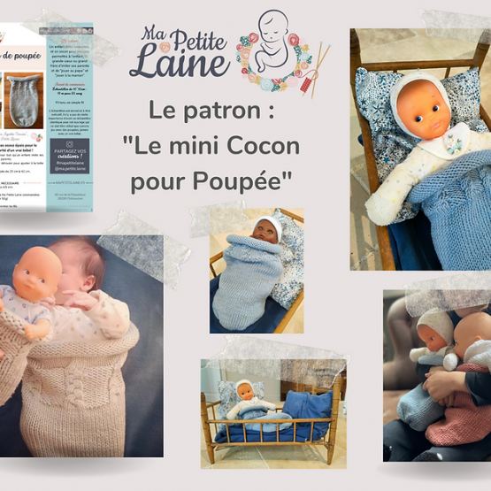 "Mini Cocoon Doll" patroon DIGITALE VERSIE