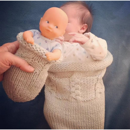 "Mini Cocoon Doll" mønster DIGITAL VERSION