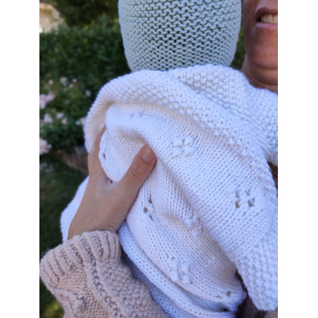 Komplet "Petits Choux Blanket"