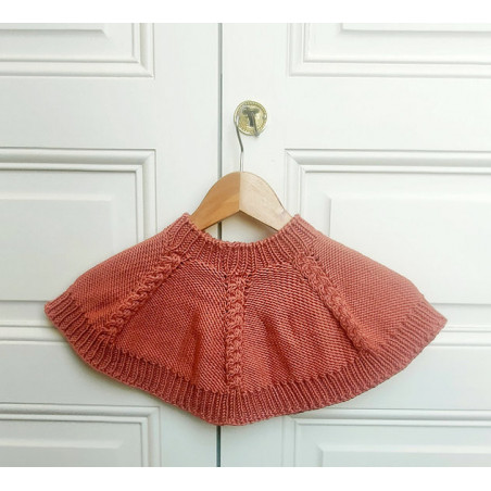 Kit de Tricô: Capa Cresce Comigo do Super Bebê