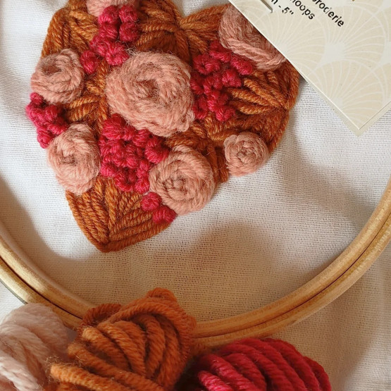 GRATIS patroon "De Kleine Wolborduurster"