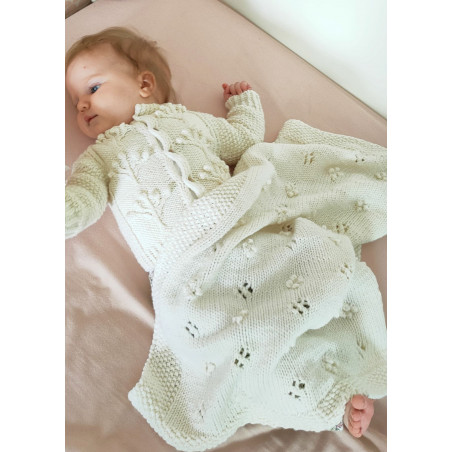 Komplet "Petits Choux Blanket"